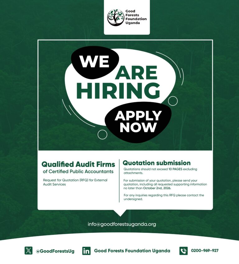 Call for quotations: External Audit Services for FY 2025/2026